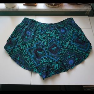 F21 Patterned Shorts